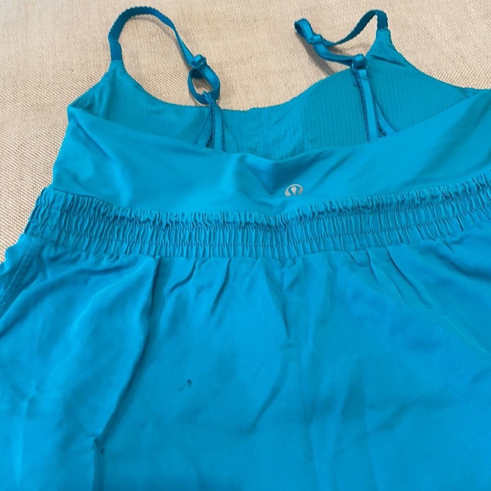 Lululemon short dress. Blue teal - Picture 6 of 7